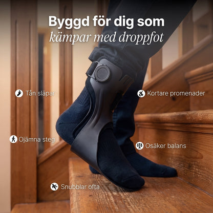 Byggd för dig som kämpar med droppfot